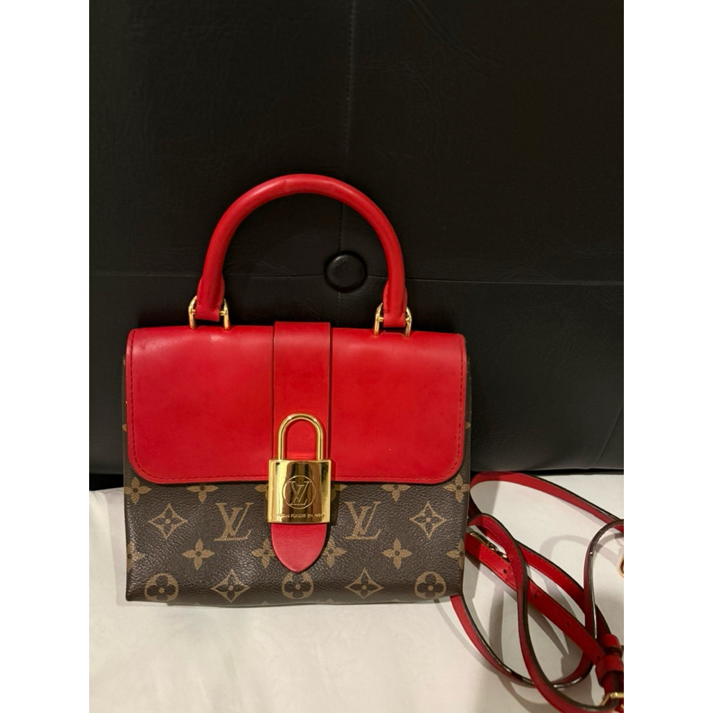 LV Locky BB Mono Rouge