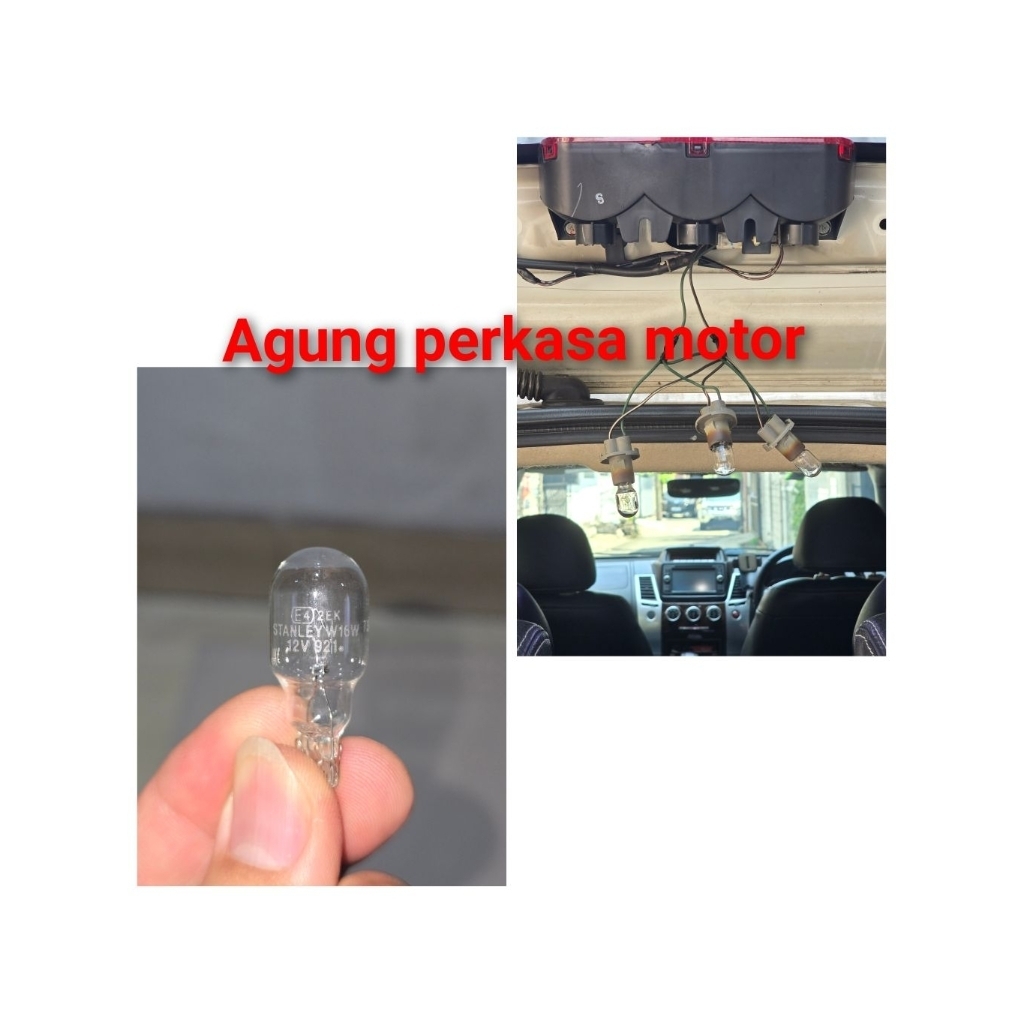 bohlam lampu rem bohlam lampu kaca belakang pajero sport 2009-2015(original)