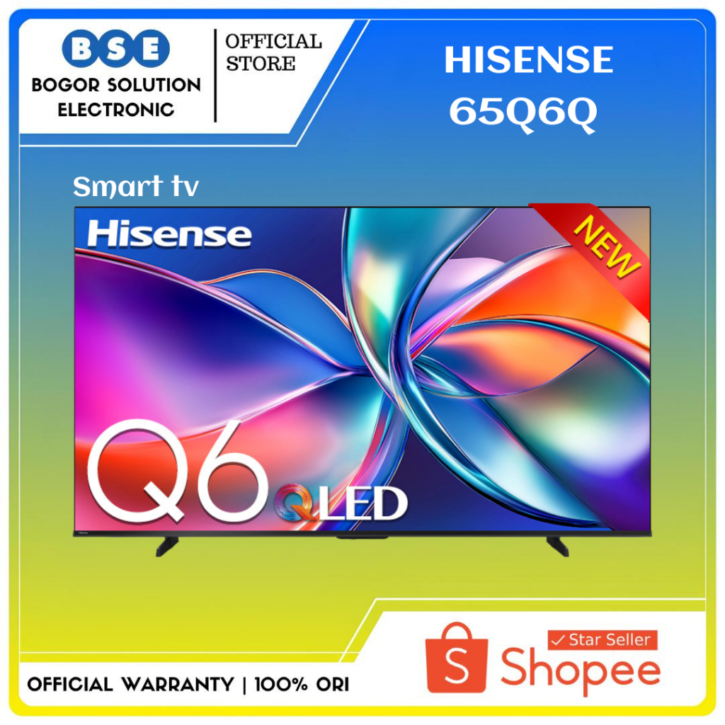 HISENSE 65Q6 QLED TV Hisense 65 Inch 65Q6Q Quantum Dot Hisense Google TV 65 Q6Q Filmmaker Mode