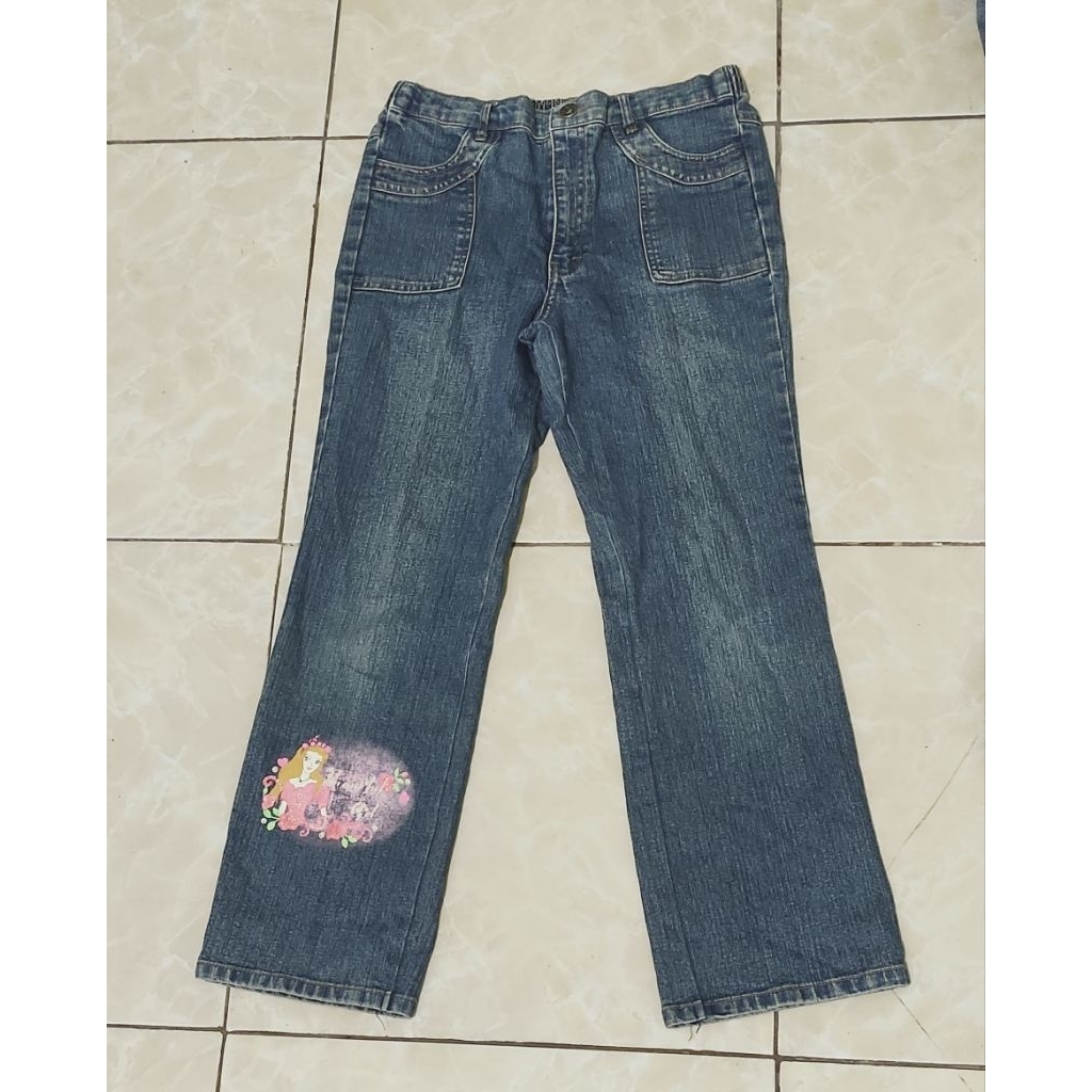 Celana Jeans Anak Perempuan Remaja 13-14 Tahun Preloved
