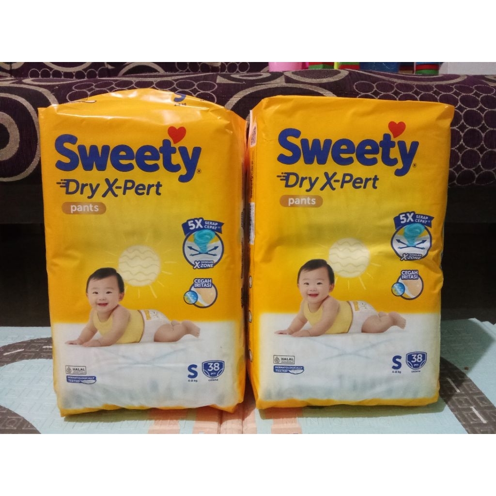Popok Celana Sweety Bronze ukuran S dan M