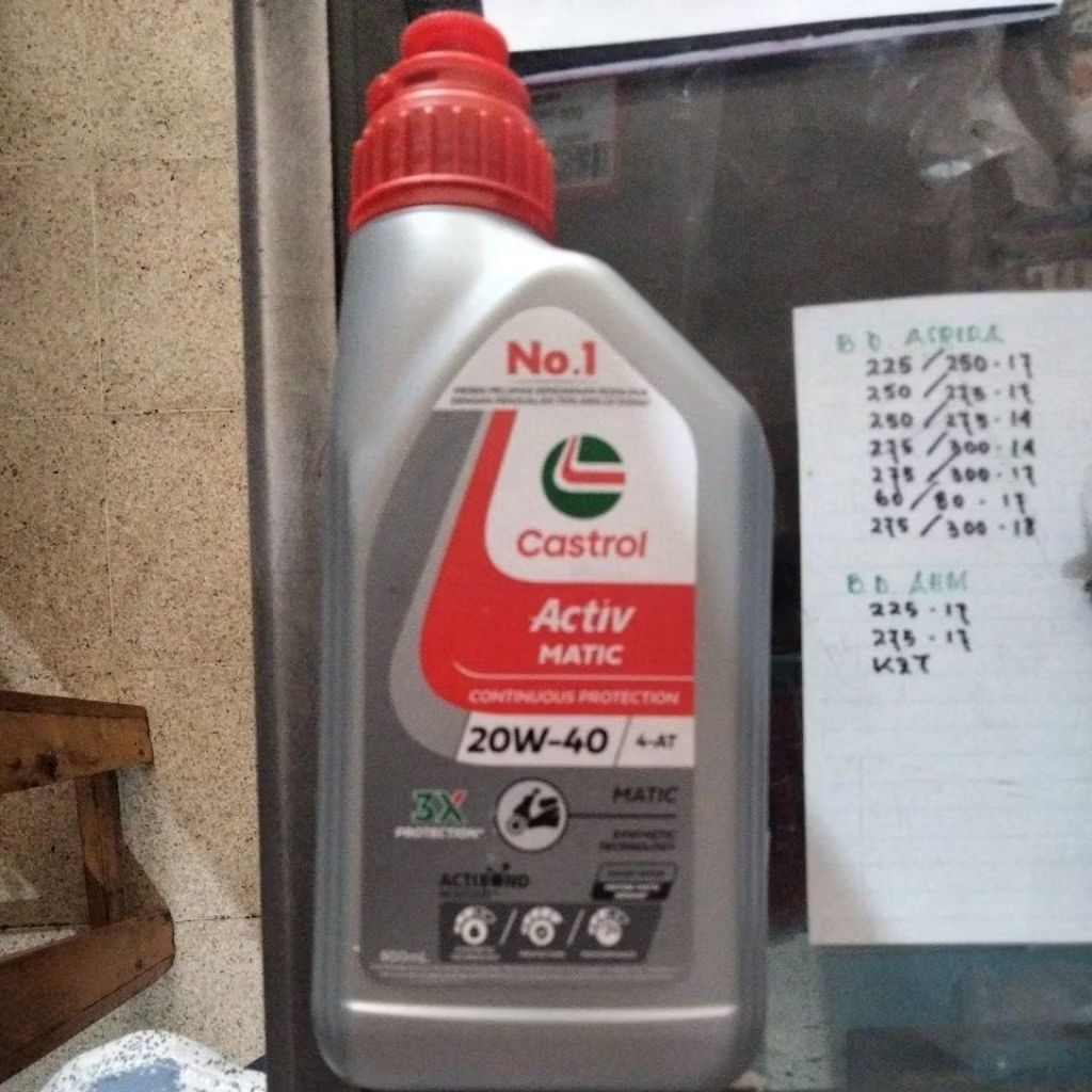 Oli Castrol Activ Matic 800ml 20W 40