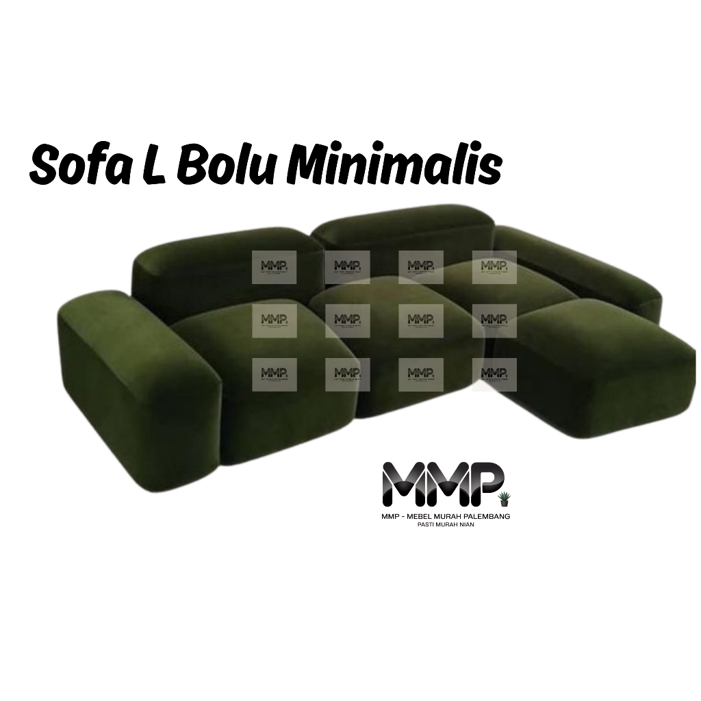 Sofa L Bolu Minimalis | Sofa L Minimalis Murah Palembang