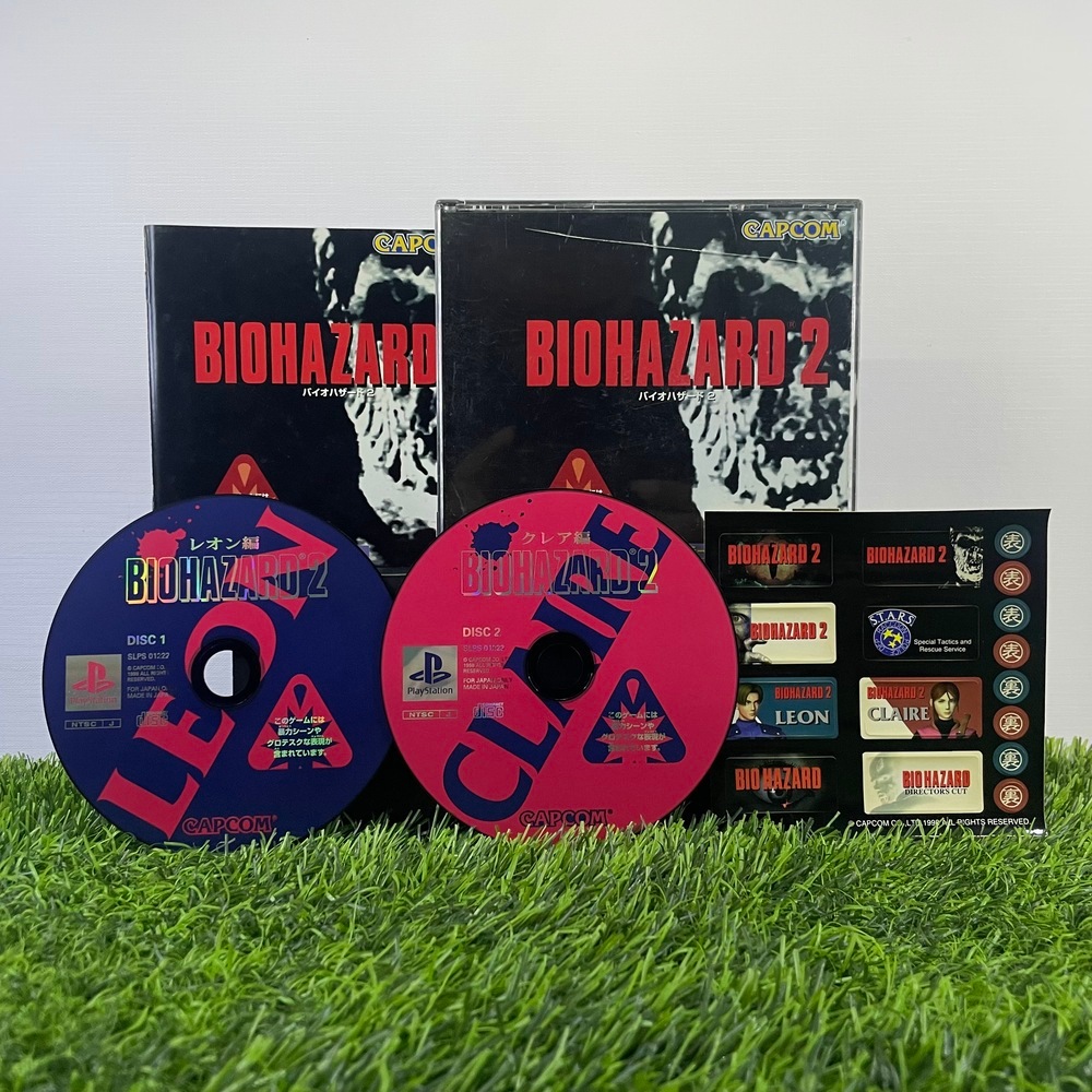 PlayStation PS1 - Biohazard 2 NTSC-J (Bahasa Jepang)