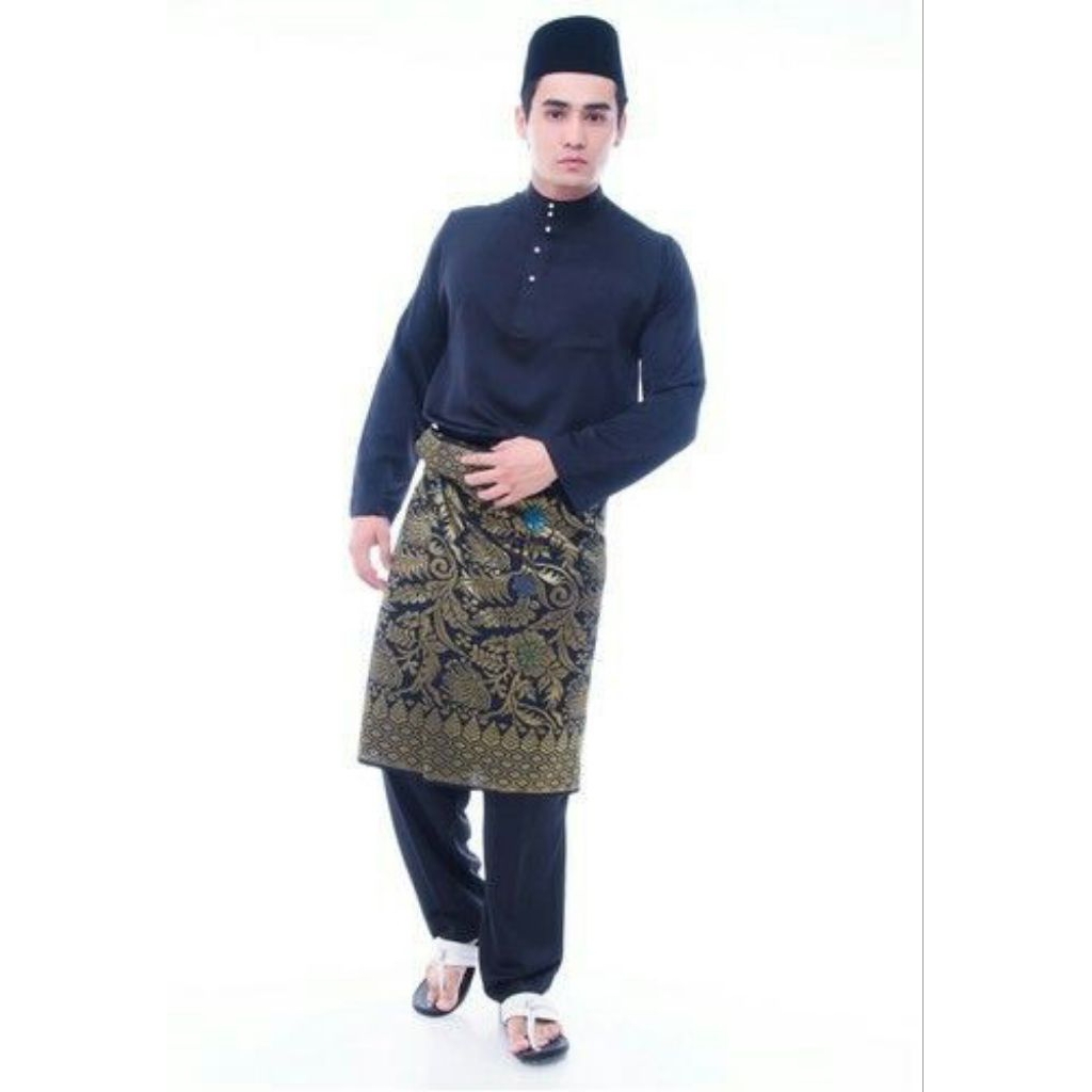 BAJU KOKO MELAYU PRIA/SETELAN TELUK BELANGA MELAYU BAJU KURUNG MELAYU MALAYSIA/SETELAN KOKO PRIA TER