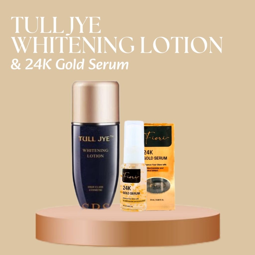TULL JYE WHITENING LOTION + 24K SERUM GOLD