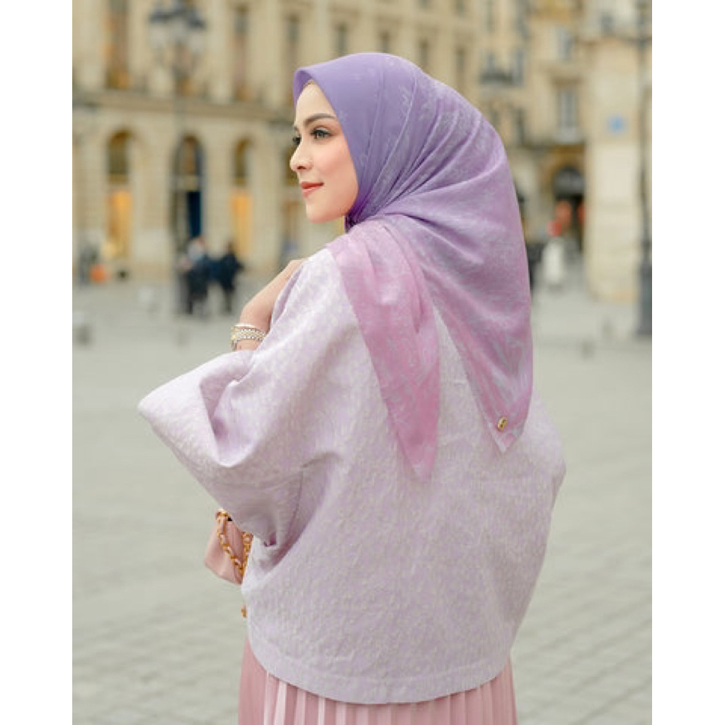 Buttonscarves El Mar Minorca Series in Pinky Sky