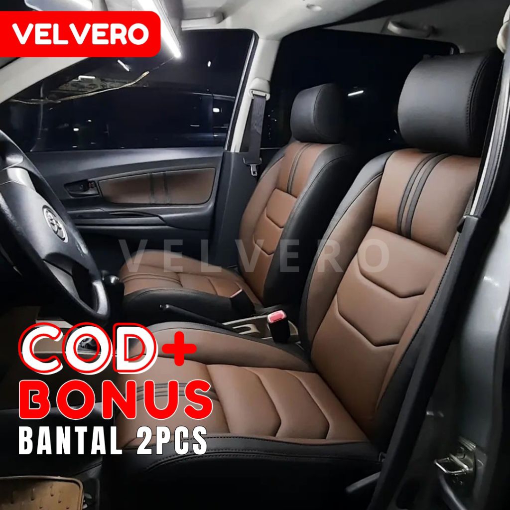 Sarung Jok Mobil Esteem Full Set Dua Baris Jok