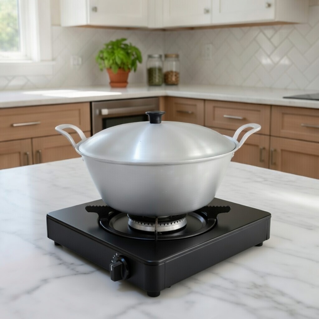 Panci Citel Aluminium Tebal Set Tutup No 10–18 | Citel Masak Liwet, Sayur & Goreng Tahan Lama