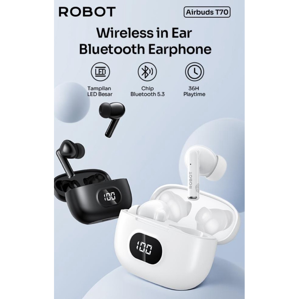 tws robot / tws robot airbuds T70