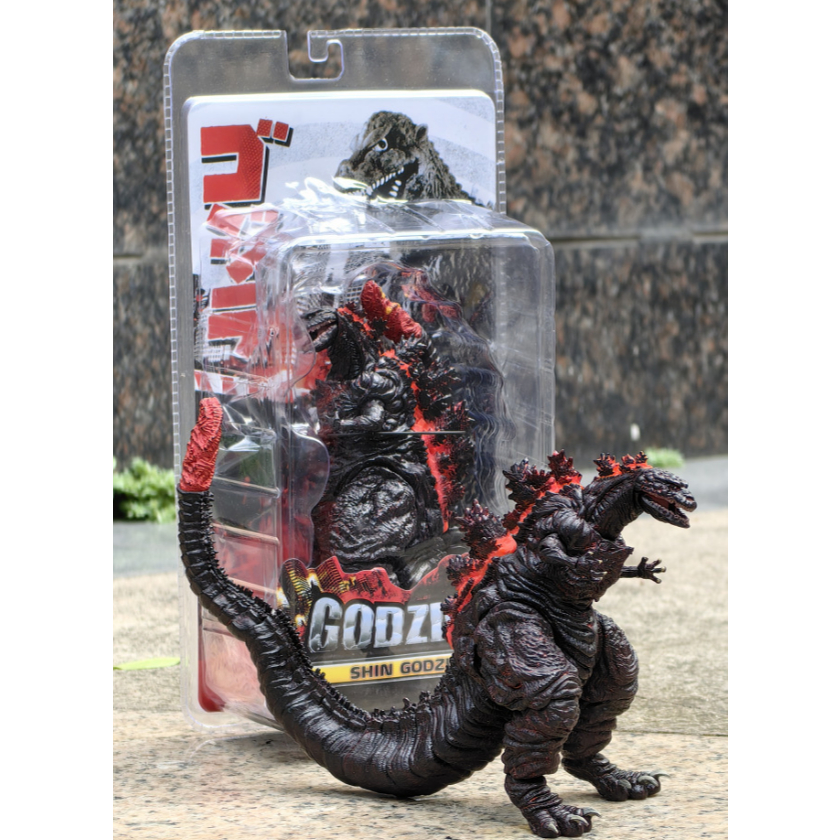 Godzilla Action Figure | Variasi: Shin Godzilla (Merah & Ungu), Godzilla vs SpaceGodzilla