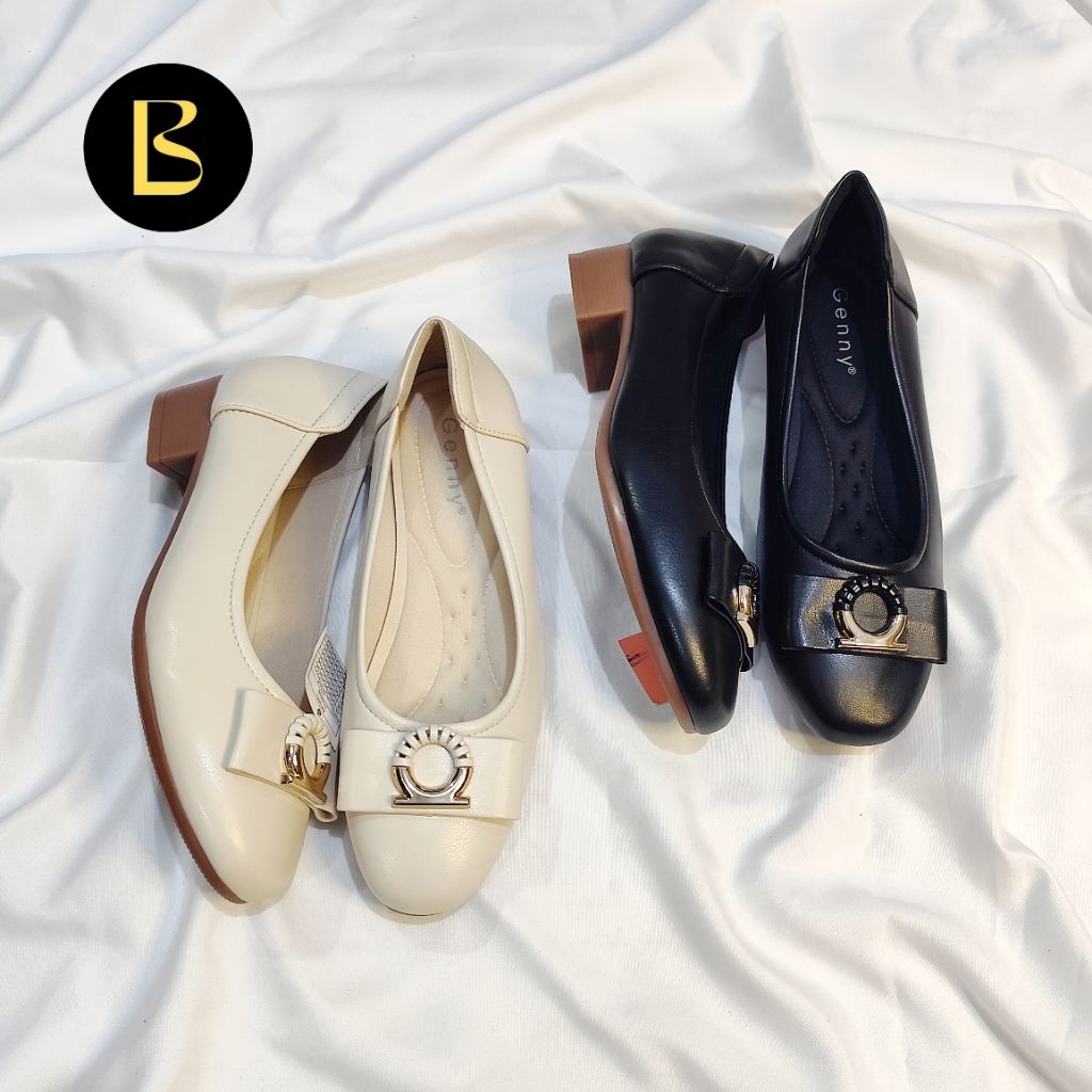 Sepatu Wedges Wanita Brand Genny