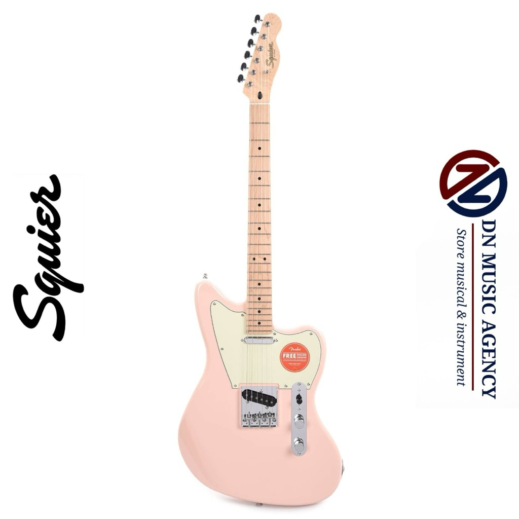 Gitar Squier Paranormal Series Offset Telecaster Shell Pink Original Gitar Elektrik