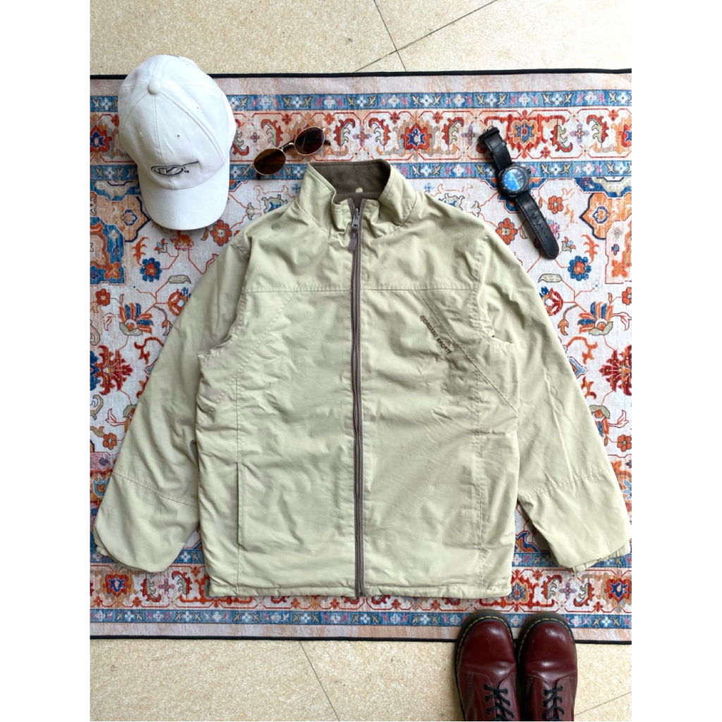 Jaket Giordano Reversible Parka Fleece Second