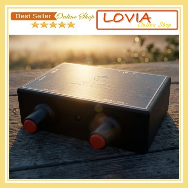 Ampli Rakitan Amplifier Miniatur Class-D 12V 2x15 Watt Siap Pakai AX-84832