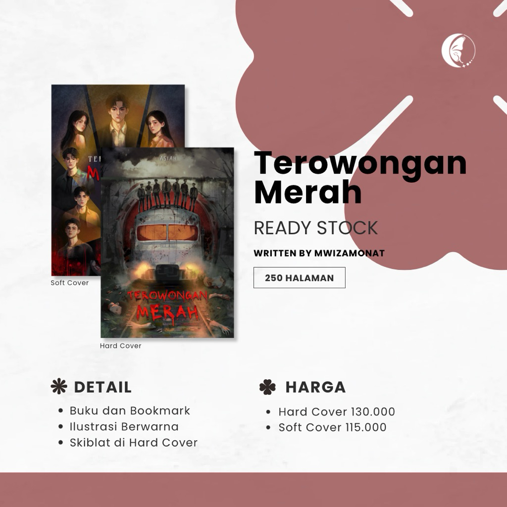 [ READY STOCK ] TEROWONGAN MERAH BY MWIZAMONAT