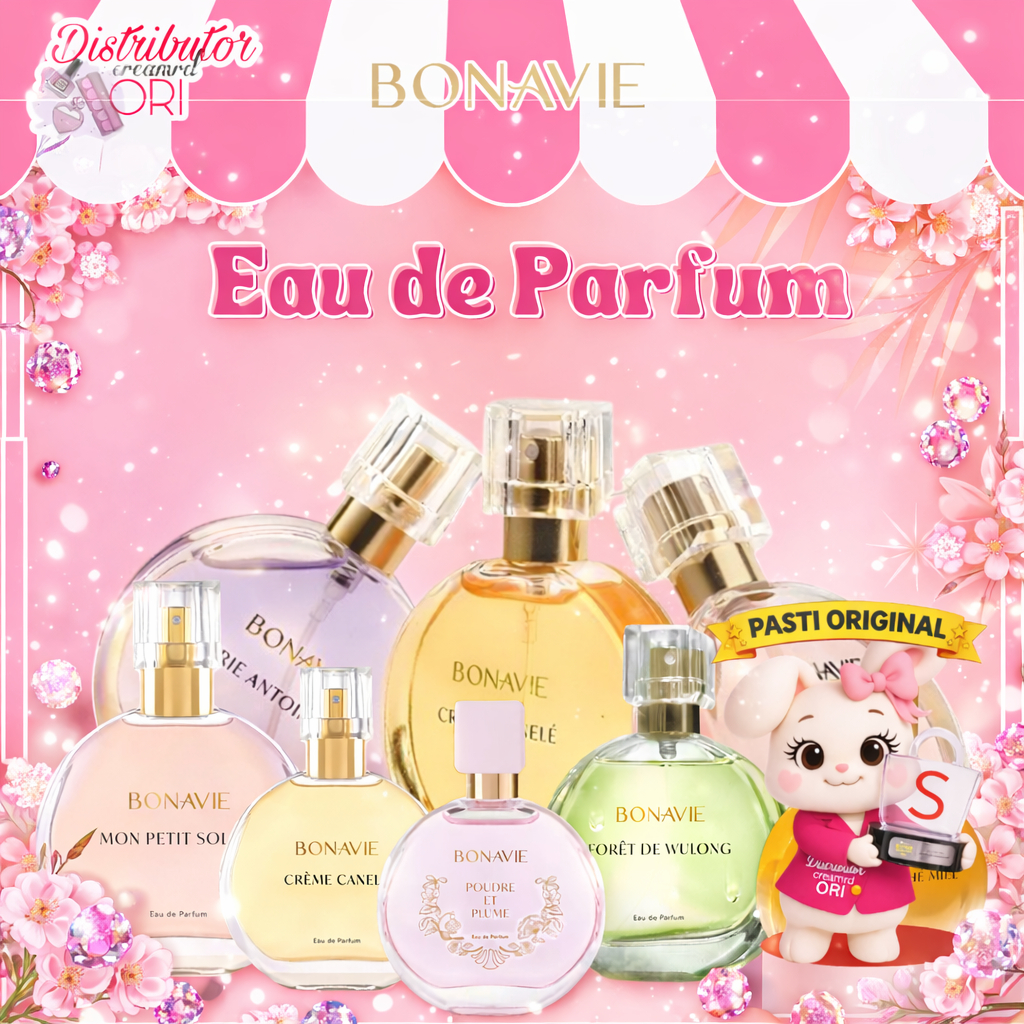 BONAVIE Eau de Parfum Marie Antoinette // Fleur du Jardin // Creme Canele // Mon Petit Soleil // La 