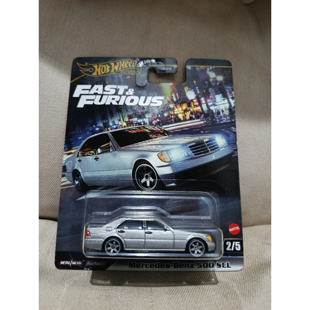 Hotwheels Mercedes Benz 50 SEL (Fast & Furious Edition)