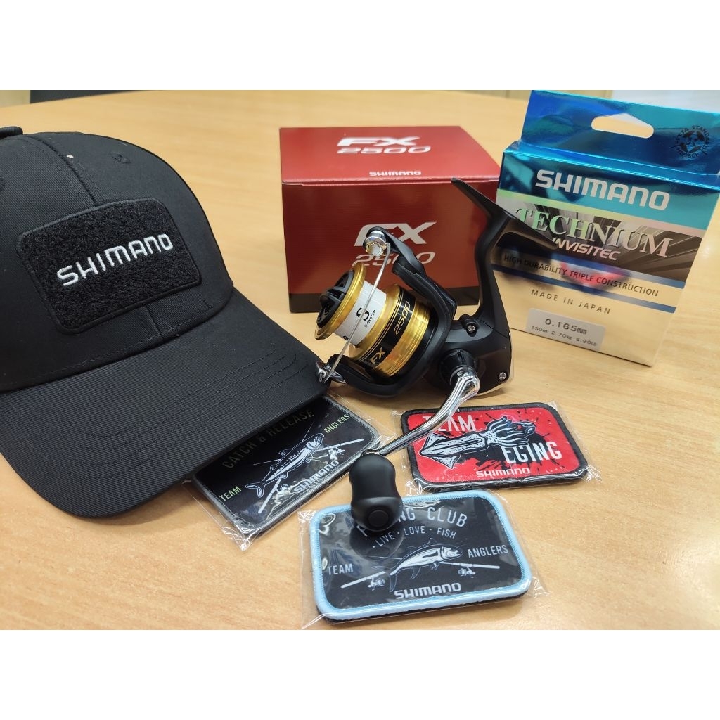 REEL SHIMANO FX2500 PAKET LENGKAP REEL DAN SENAR