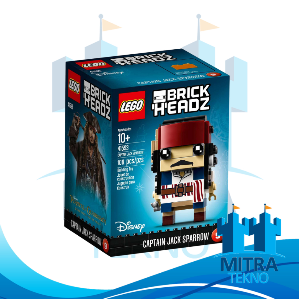 LEGO Brickheadz 41593 - Captain Jack Sparrow