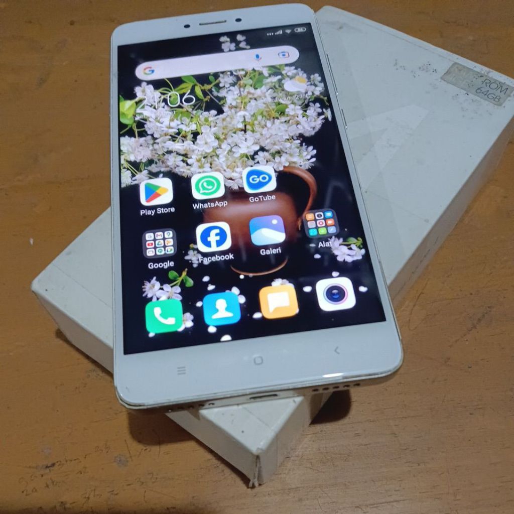 HP REDMI NOTE 4 SNAPDRAGON RAM 4/64 GB SECOND NORMAL (KET. BACA DISKRIPSI)