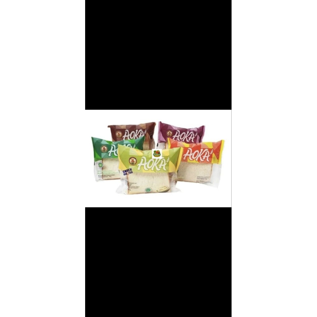 Roti Panggang Aoka 60pcs Lembut, Manis, dan Bergizi