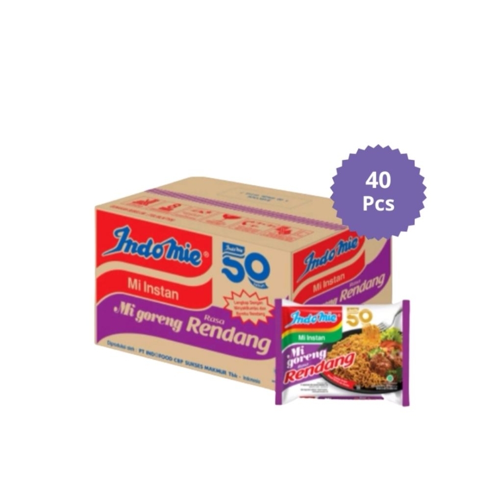 Indomie goreng Rendang 1 Dus