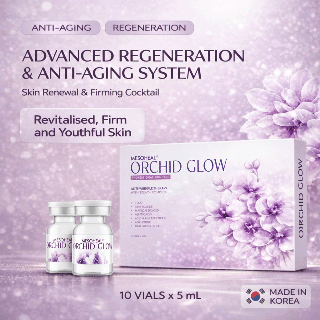 ECER ORCHID GLOW serum pengencang lifting wajah peptide mts dermapen meso