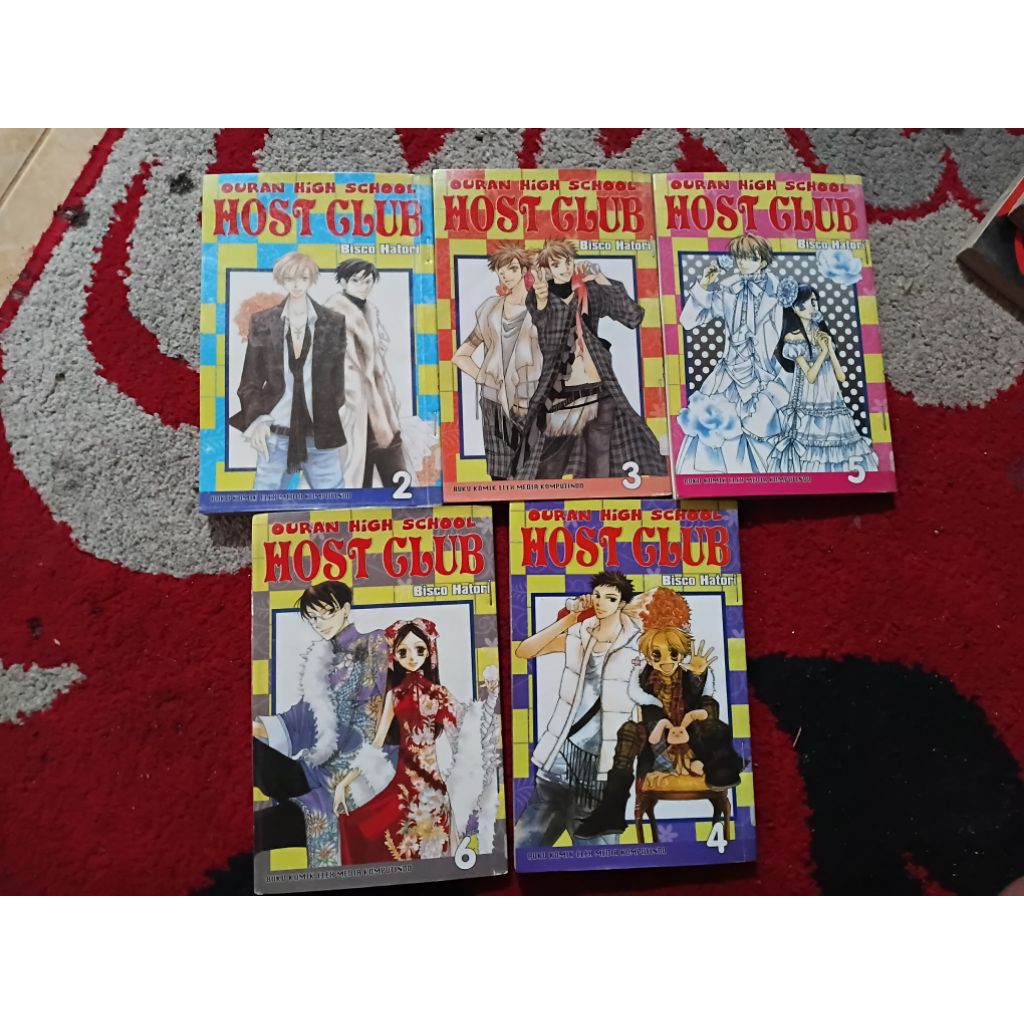komik ouran high school host club cabutan