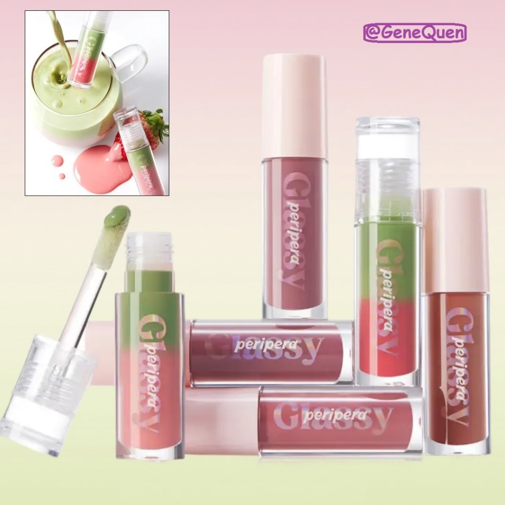 [READY] PERIPERA Ink Glasting Lip Gloss Milk Tea Collection and Mini Size