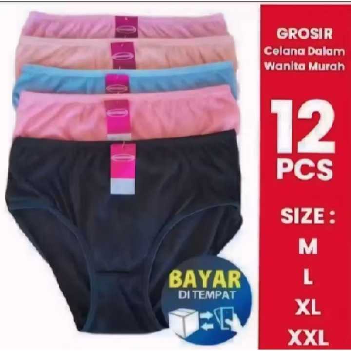 TERLARIS Celana Dalam Motif Polos Celana Dalam Wanita Dewasa Celana Dalam Wanita Premium