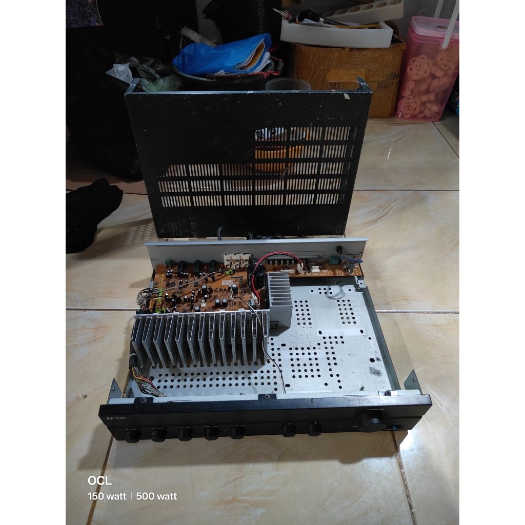 mesin dan box ampli toa 2120