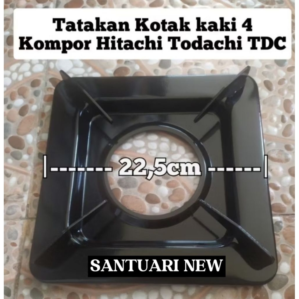 TATAKAN KOMPOR GAS HITACHI / TODACHI / TDC / HOCK model KOTAK