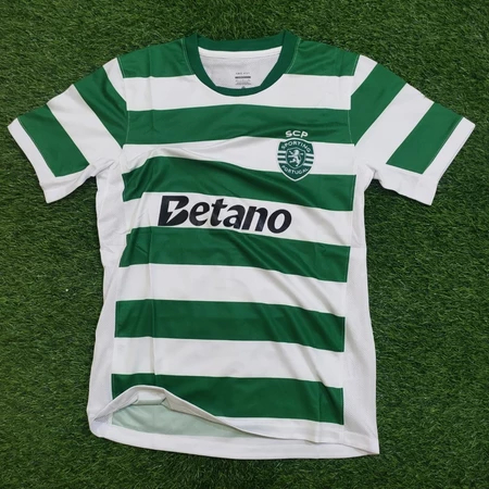 Jersey Bola Sporting Lisbon Home New 2025/2026 Grade Ori High Quality
