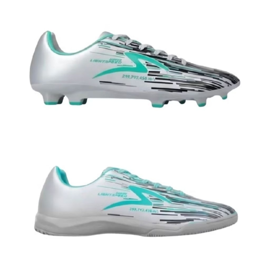 Specs Lightspeed Reborn Silver Black Aqua