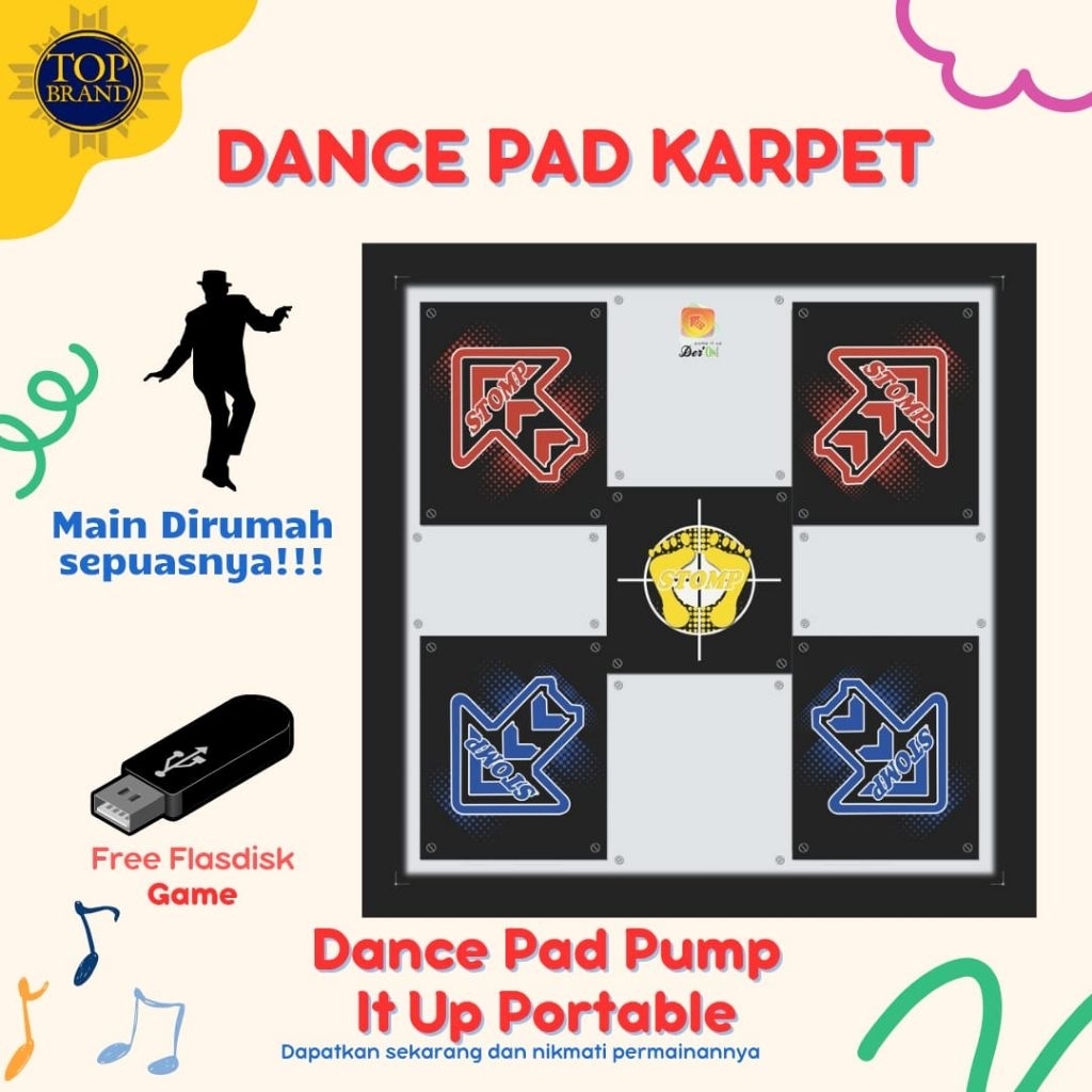Dance Pad Pump It Up / Karpet Pump It Up