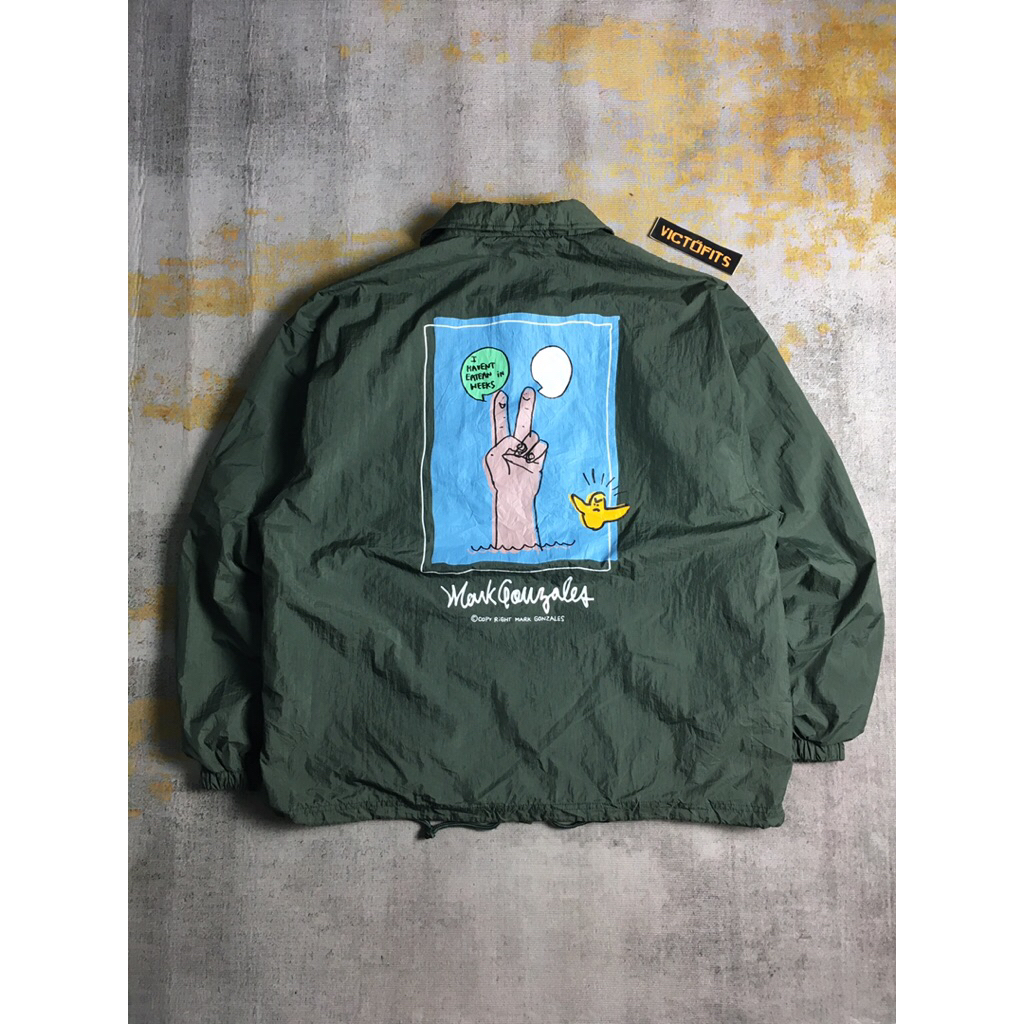 Jaket Windbreaker Mark Gonzales