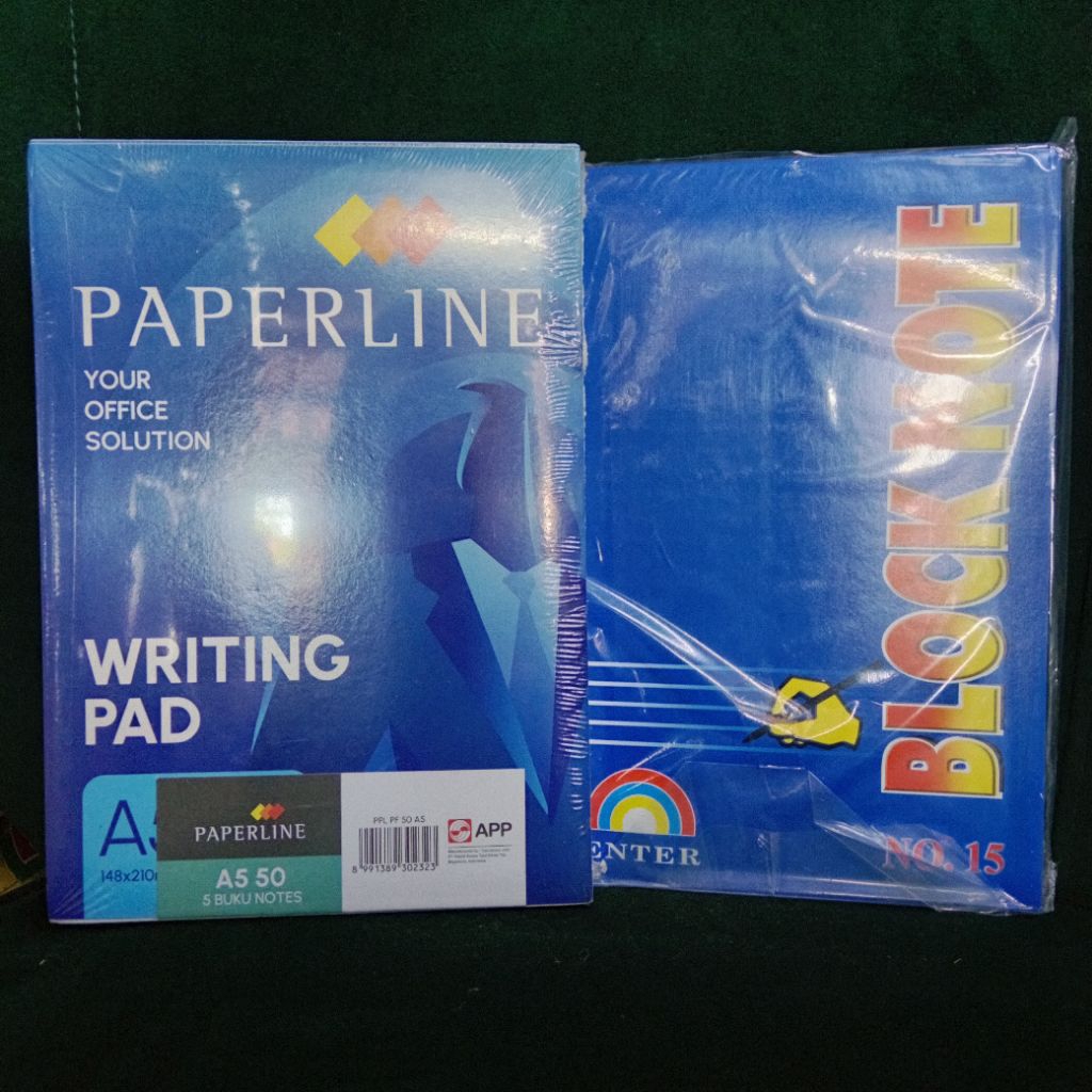 BLOCK NOTE MERK PAPERLINE & ENTER