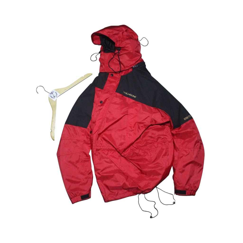 mountain parka youngone gore-tex gorpcore outdoor jacket