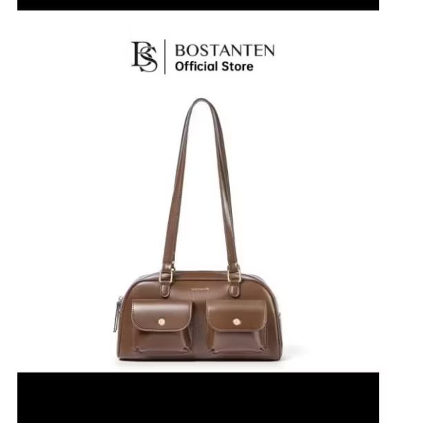 (BOOKED) Preloved Tas wanita Bostanten Cassey Bag - Brown