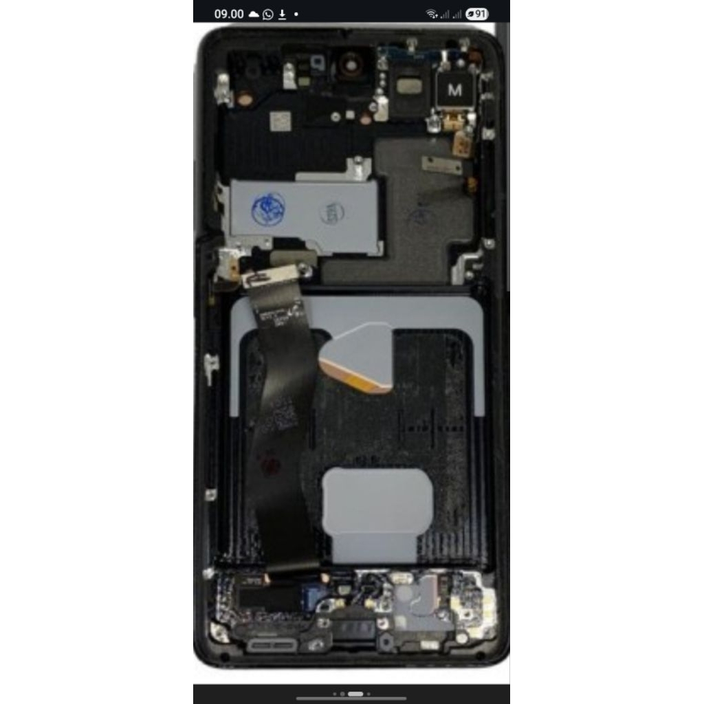 LCD + FREME  SAMSUNG S21 ULTRA ORIGINAL SEIN COPOTAN