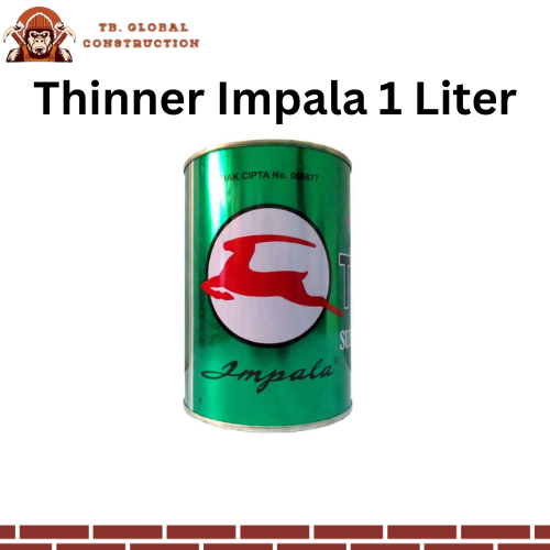Thinner Impala 1 Liter Pengencer Cat Minyak Kayu Besi Thinner Cat