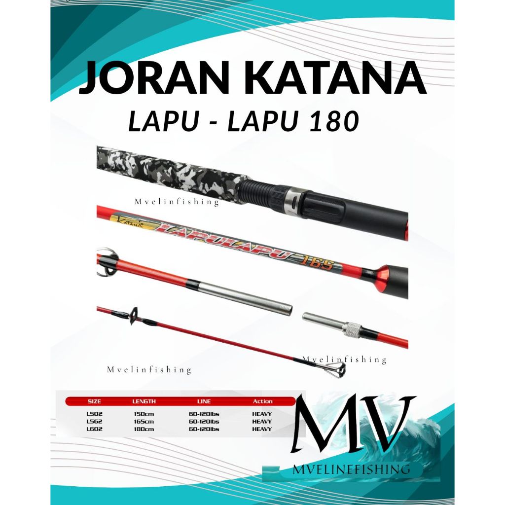 JORAN FIBER KATANA  LAPU LAPU 180