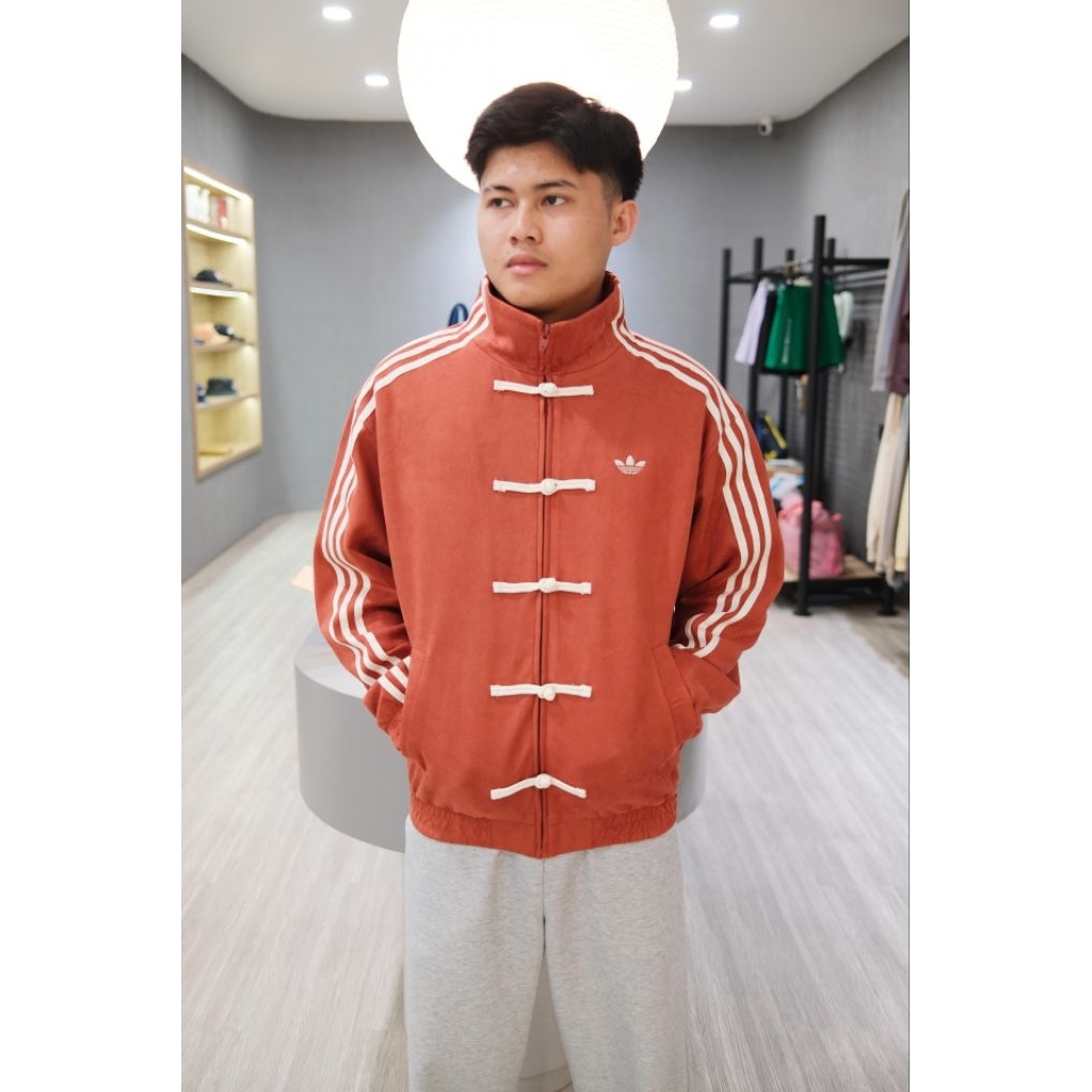 ADIDAS CHEONGSAM JACKET RED