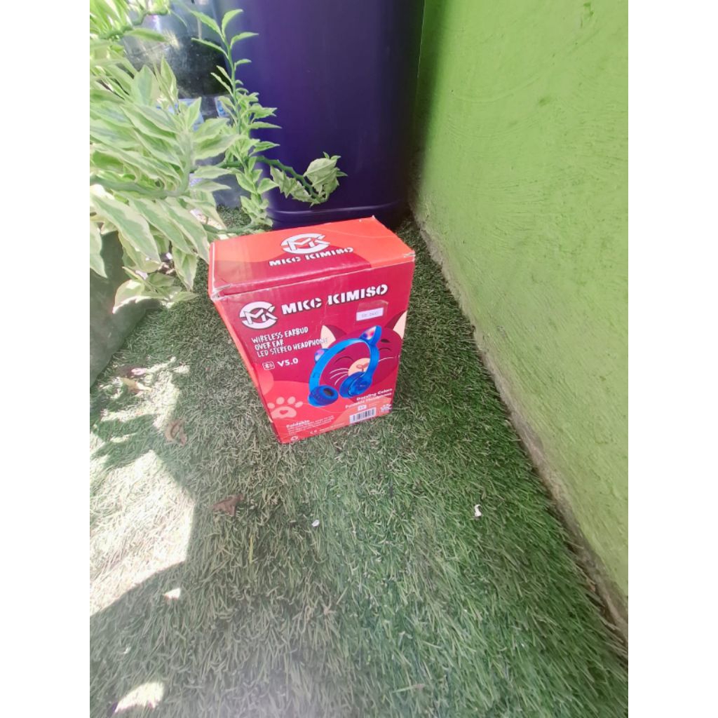 headset gaming karakter kucing