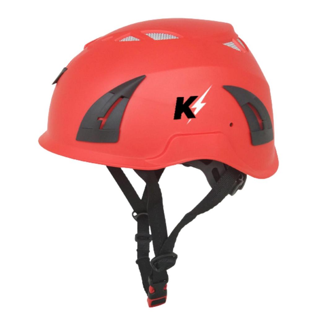 AHC101001R-KTECH Rescue/Climbing Helmet (Red)