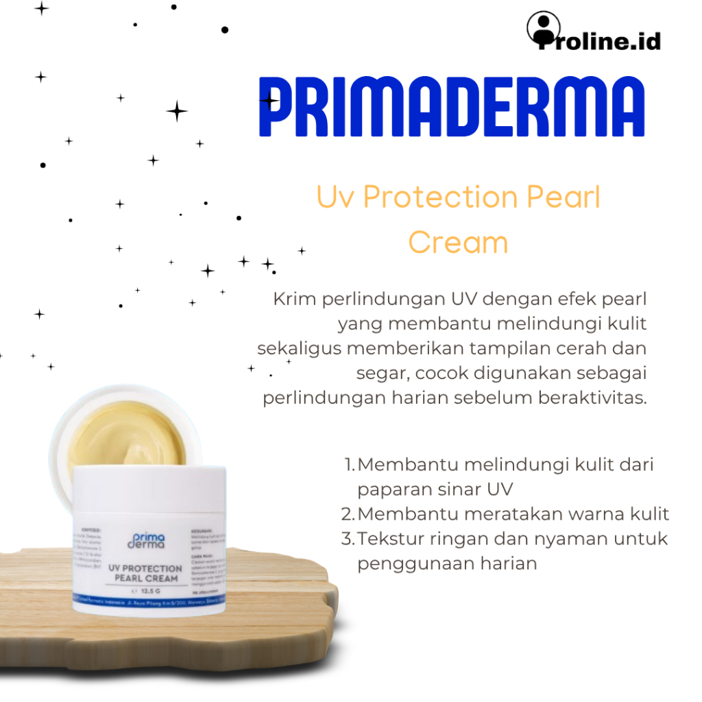 Primaderma UV Protection Pearl Cream (12.5 gr)