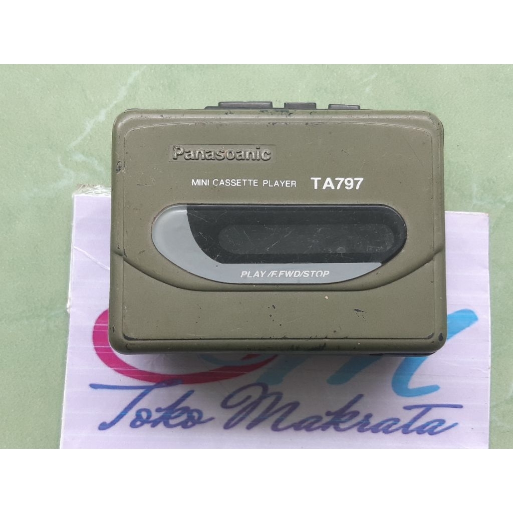 walkman PANASONIC TA797 off mati jadul lawas lama langka