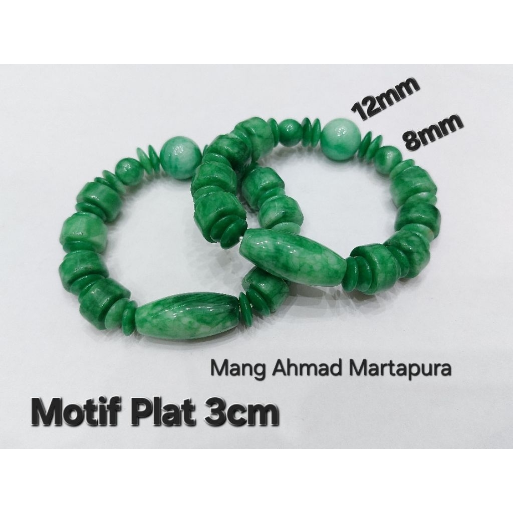 GELANG BATU GIOK PLAT ASLI GIOK CHINA