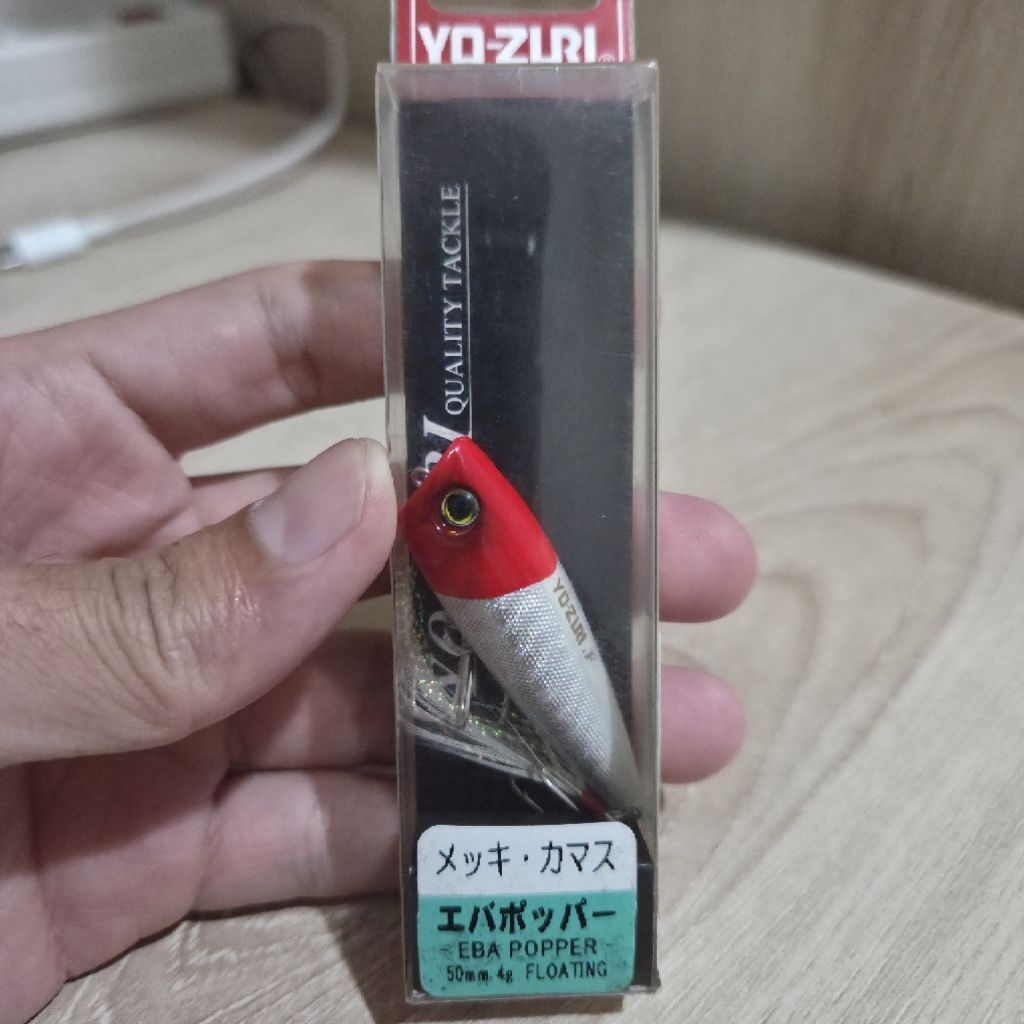 Umpan Pancing Yo-Zuri Eba Popper 50mm 4g Floating Lure Casting Ultra Light